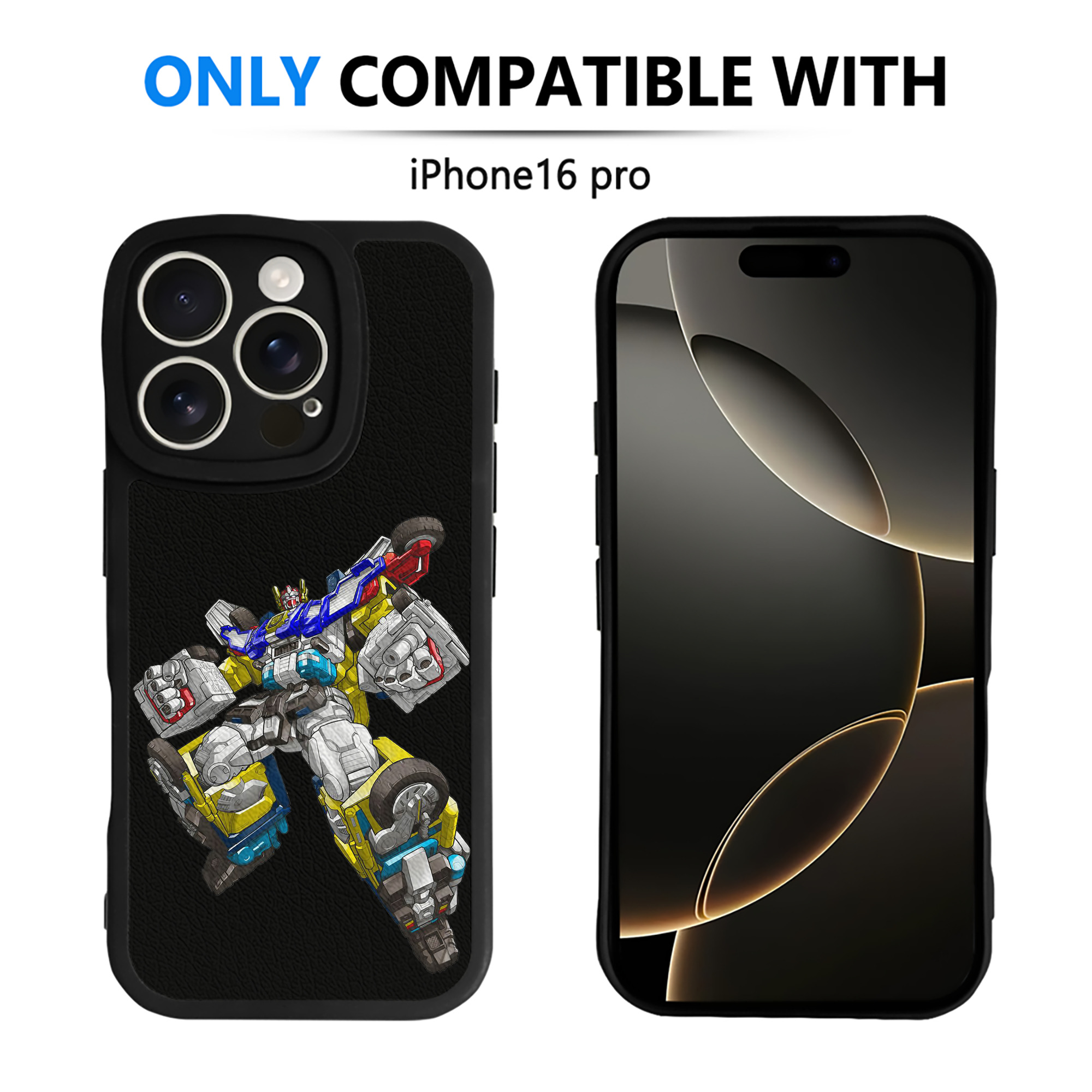 （画像用）  【iPhone 16シリーズ対応】シリコンスマホケース（レザー調） 材質：シリコン